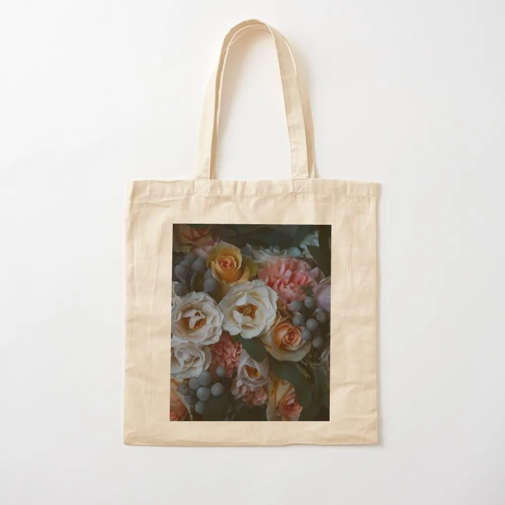 Winter Blooms Tote Bag tote bag men's hand bags Canvas Tote Bag