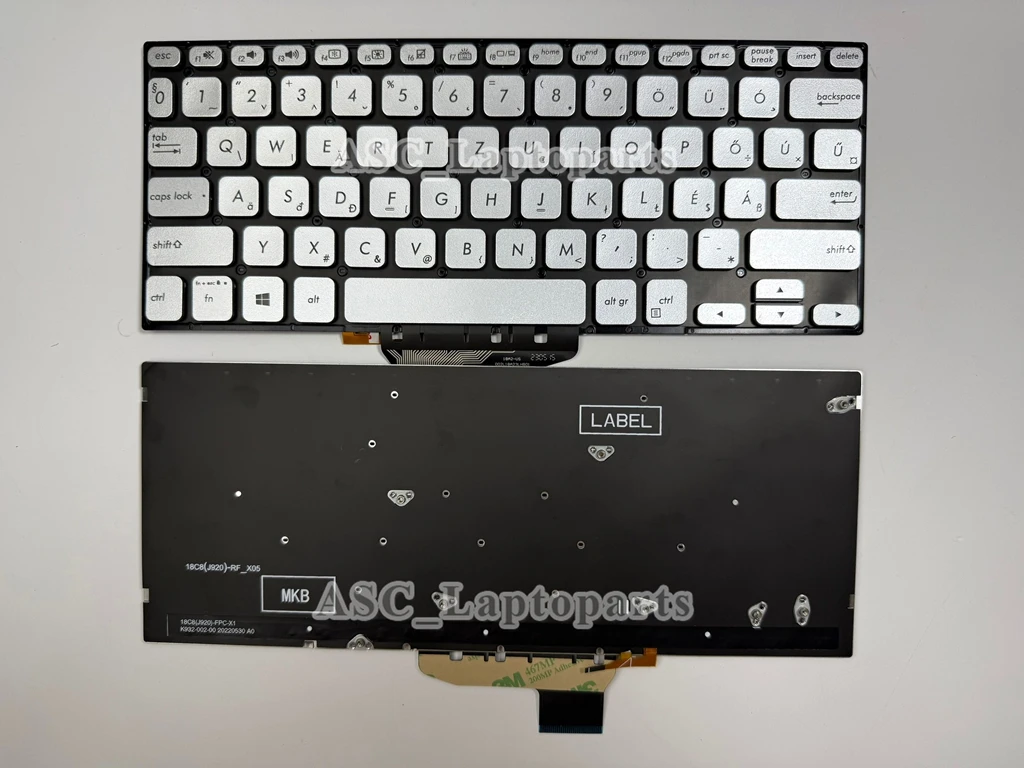 New Hungarian Magyar Keyboard for Asus VivoBook S14 S430 S430F S430FA S430FN S430U S430UA X430 X430F X430FA X430U X430UA BACKLIT