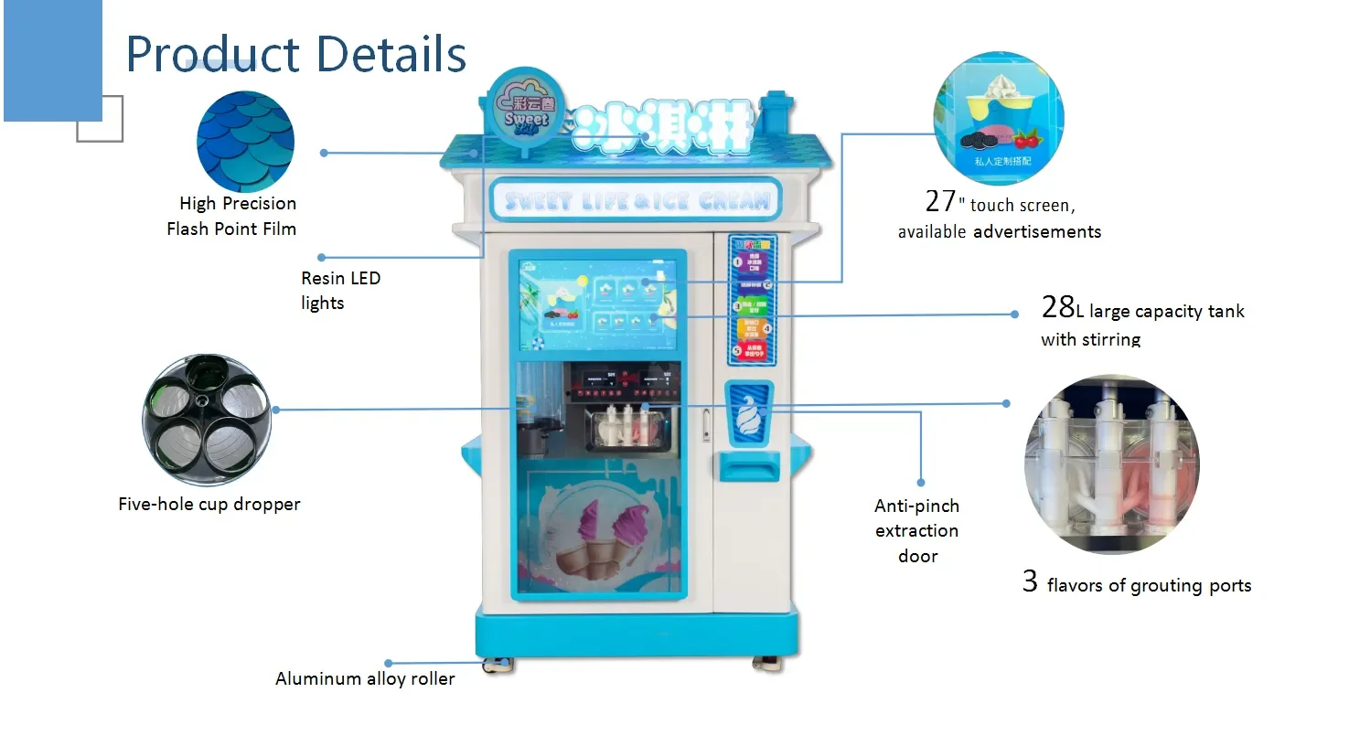 Automatic Ice Cream Machine Un - огляд і ціна Power Tools Mall