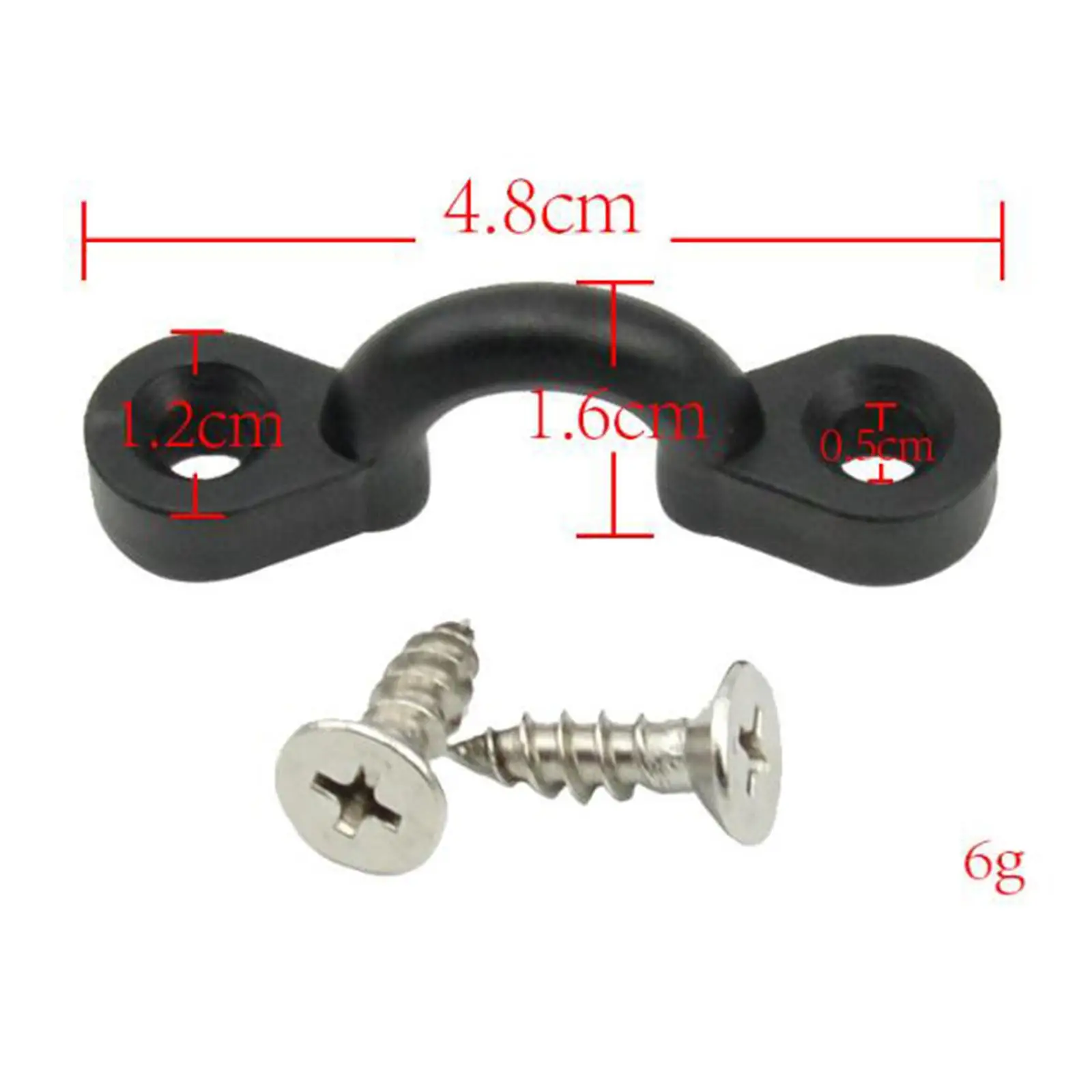 Pad Eye Rigging Bungee Deck Loops Kit de acessórios de aço inoxidável para caiaque veleiro uso marinho