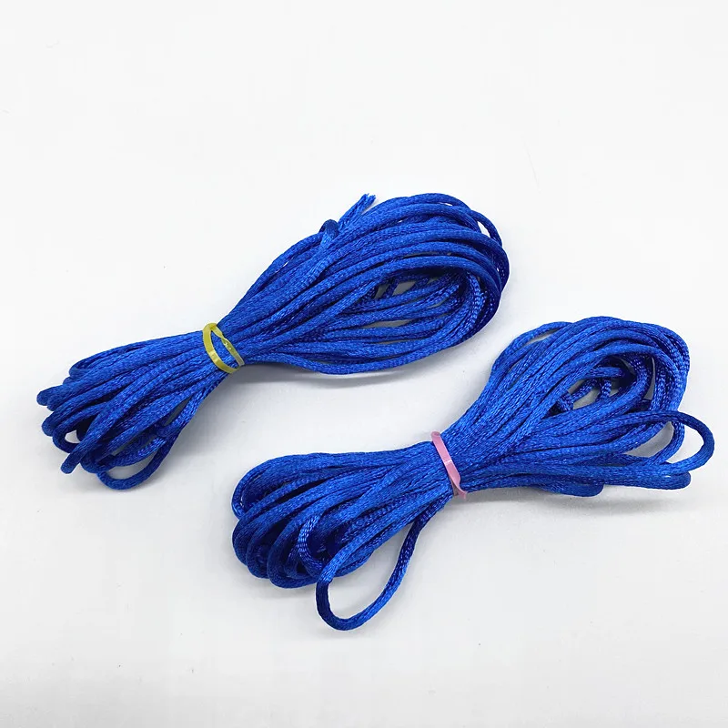 جديد 5 متر/مجموعة 2.0 مللي متر الصينية عقدة خط الحبل الحرير الحرير الحبل النايلون الحبل DIY بها بنفسك سلسلة قلادة أساور الحبل #4