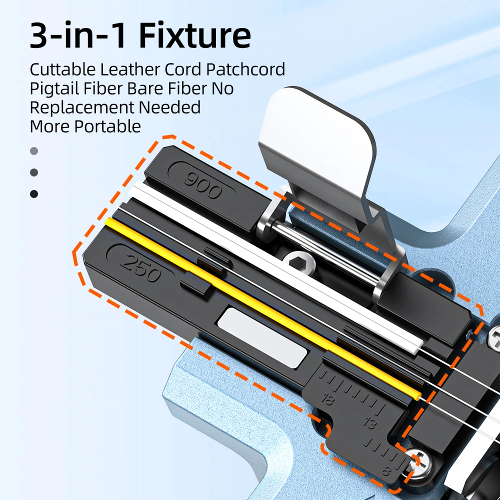 Web tools T-09 one-step fully automatic high precision Fiber Optic Cleaver Optical Fiber Fusion Splicer Cutting Knife