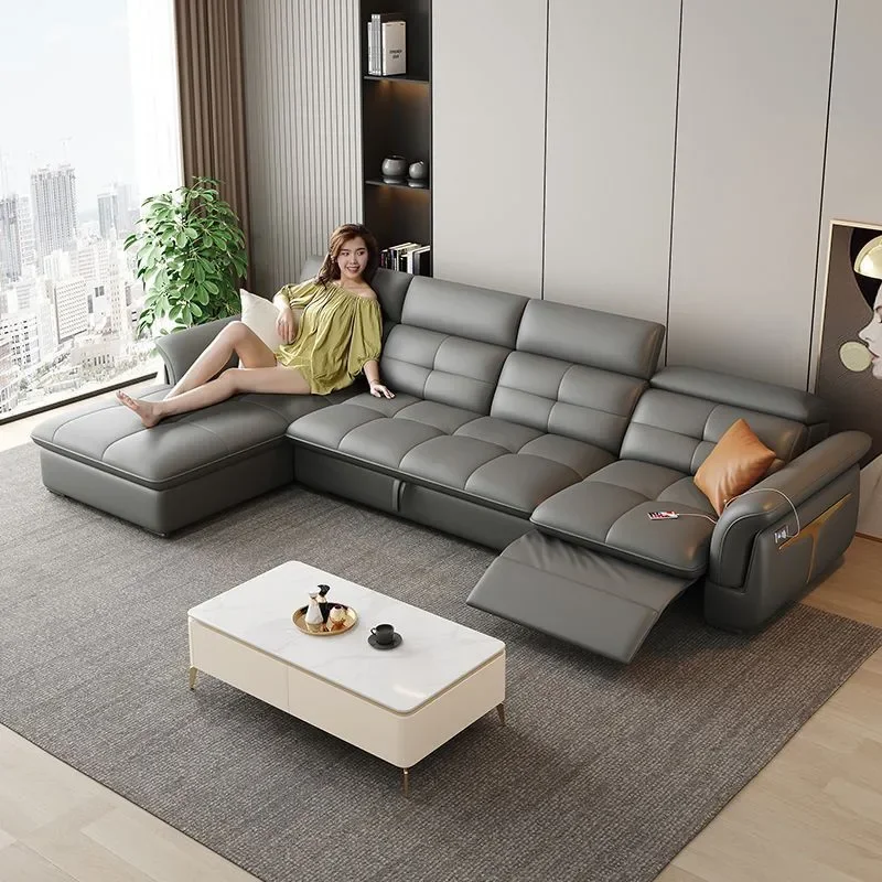 

Waterproof Nordic Electric Sofas Two Seater Large Armchair Lazy Grey Sofas Floor Daybed Luxury Divani Soggiorno Furniture