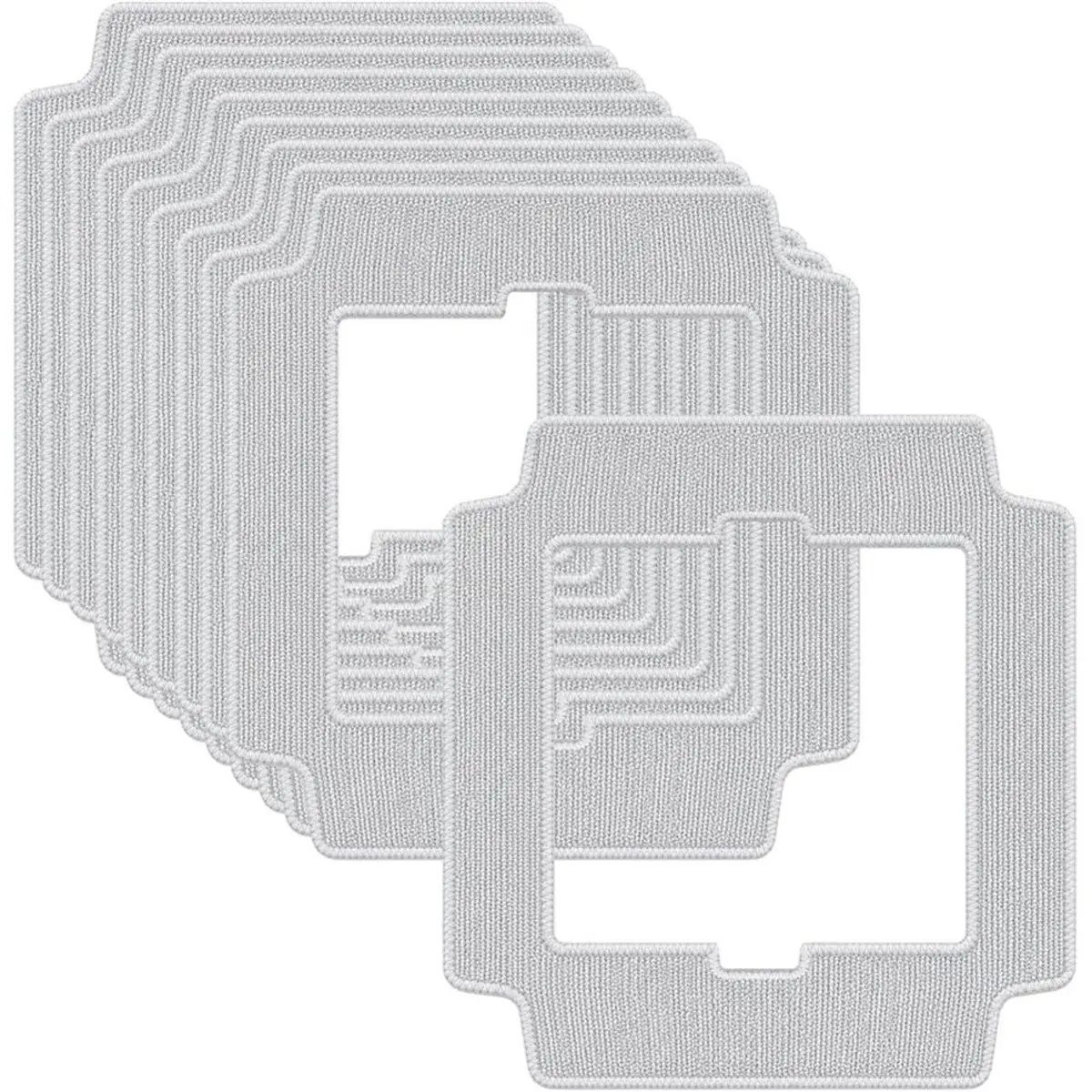 【Newest AT03】10 Pcs Replacement Cleaning Cloths for Winbot Mini 2 Window Cleaning Robot - Washable Microfiber Pads