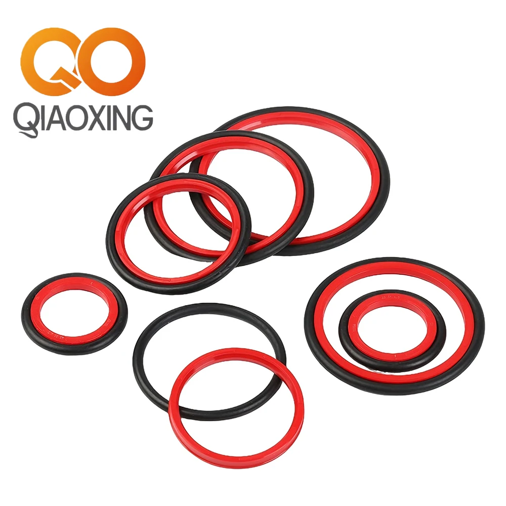 5PCS RS Step Seal | OD 20~90mm Thk 4.2mm | -30°C~80°C High Pressure PU Wear-Resistant Hydraulic Seals for Excavator/Cylinder