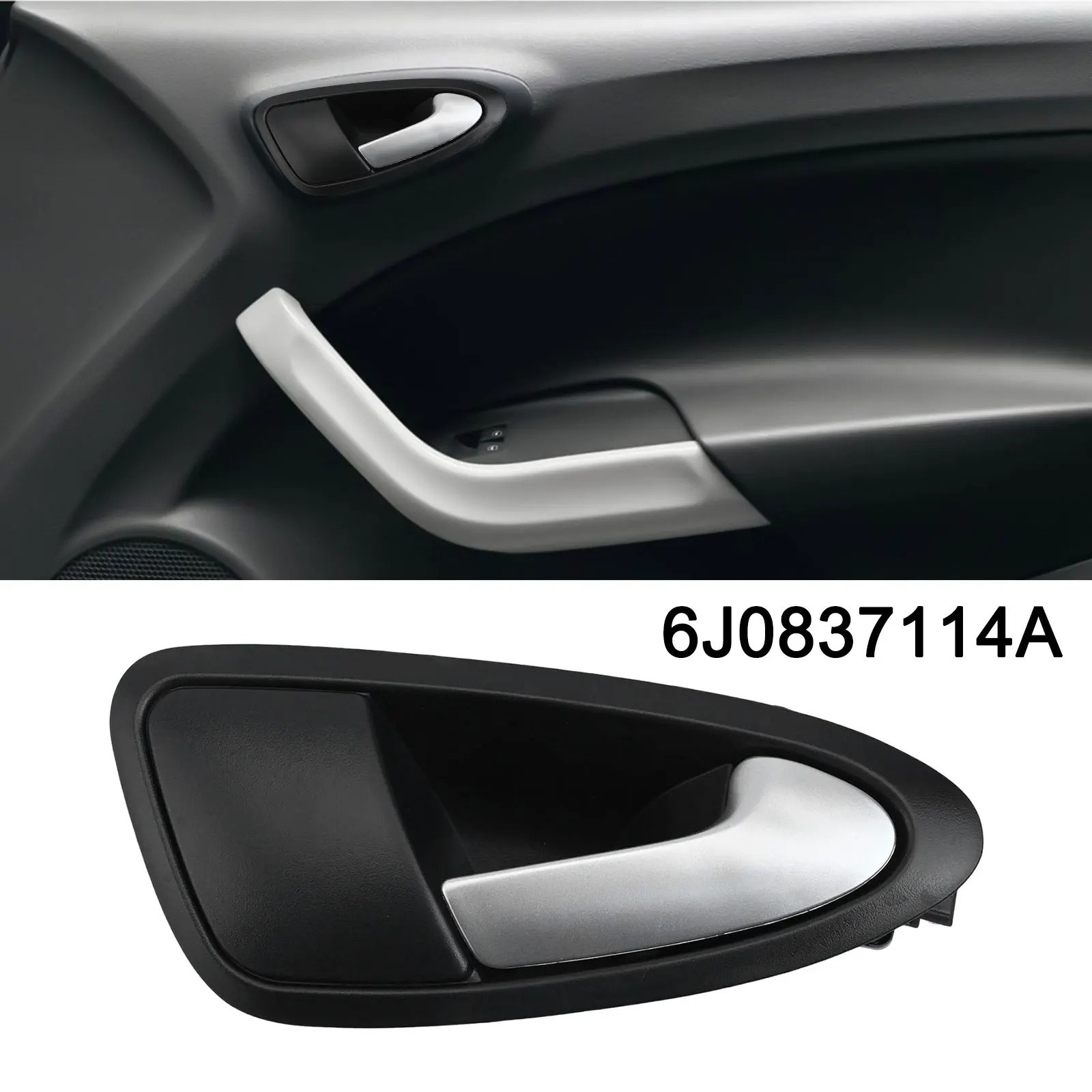 Vehicle Interior Daily Use 18.5*9.5*5.5cm Interior Door Handle Car Accessories Convenient Access Crafted From ABS