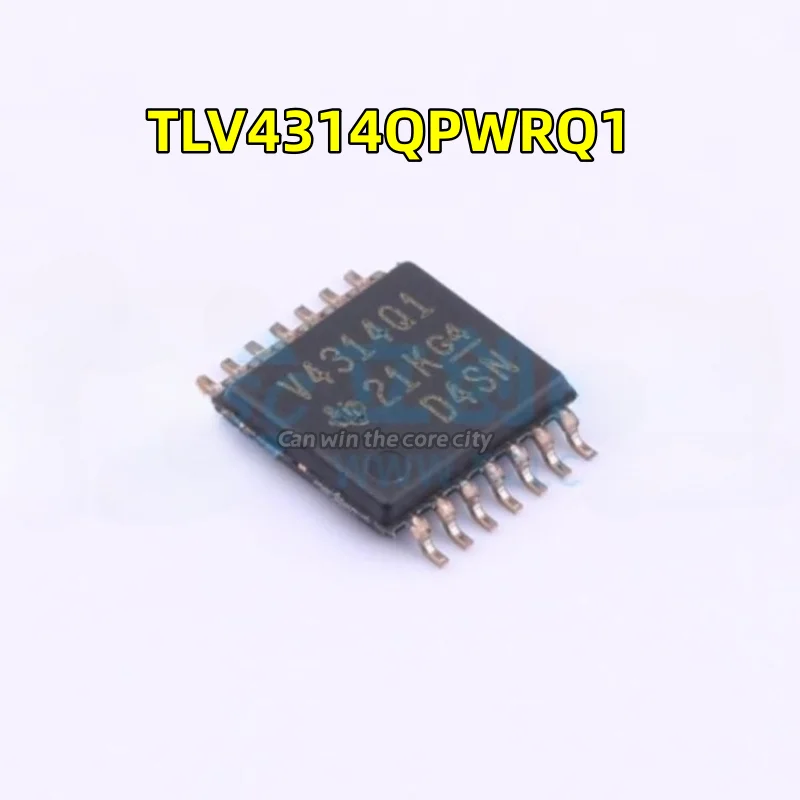 

50 PCS / LOT new TLV4314QPWRQ1 screen printing V4314Q1 TSSOP-14 TLV4314 operational amplifier chip