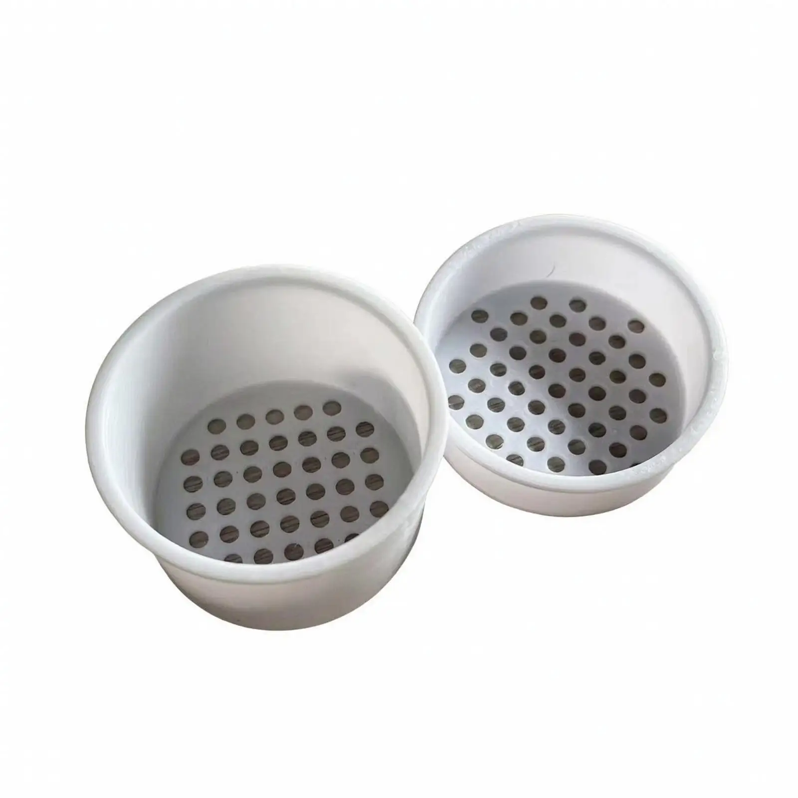 Hydroponic Germination Tray for Glass Jar Circular Perforated Seedling Starter Plastic Insert for Indoor Plant Cultivation