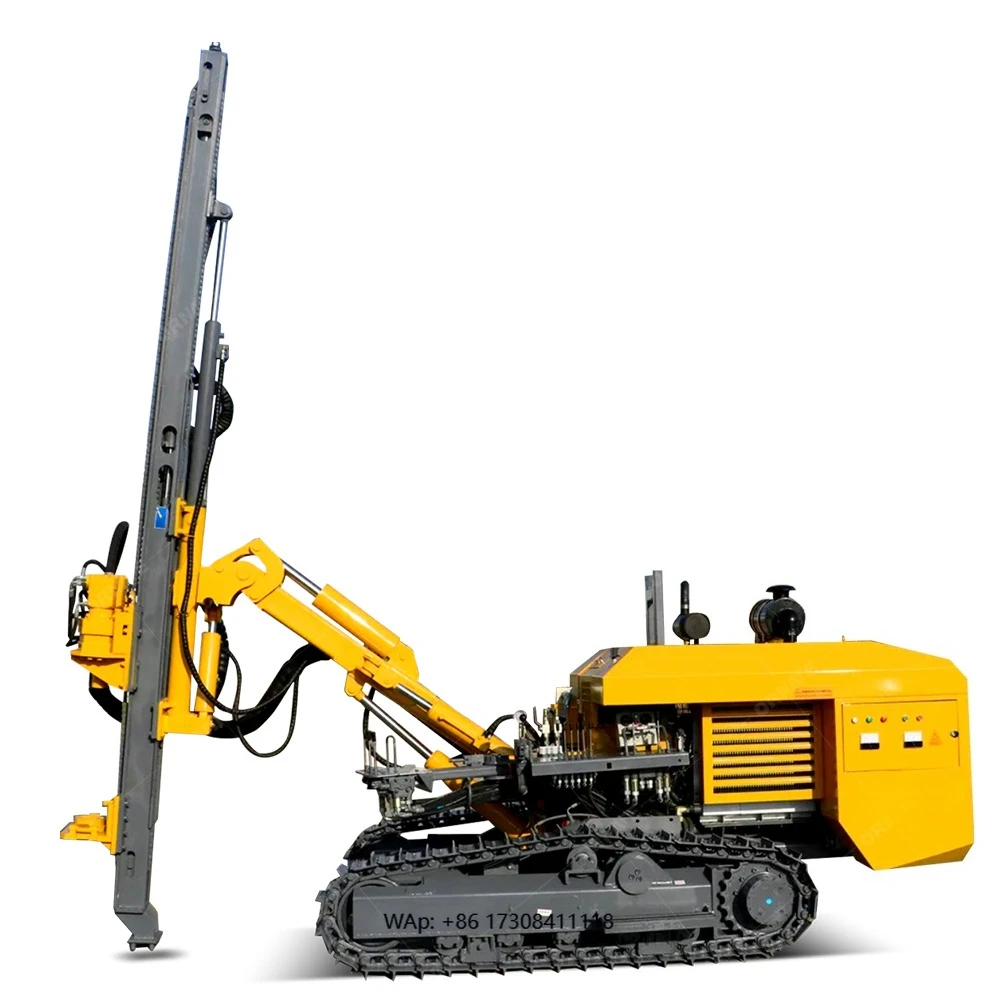 

4 Inch Automatic Mining Core Drilling Rig for Water Wells Ore Core Drill DTH Hammer 90mm-120mm Hole Diameter Air