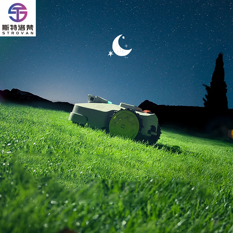 STLF Working Noise 60 DB(A) Rasenmäher mit Lithiumbatterie, Graschneidemaschine für den Gartenbereich