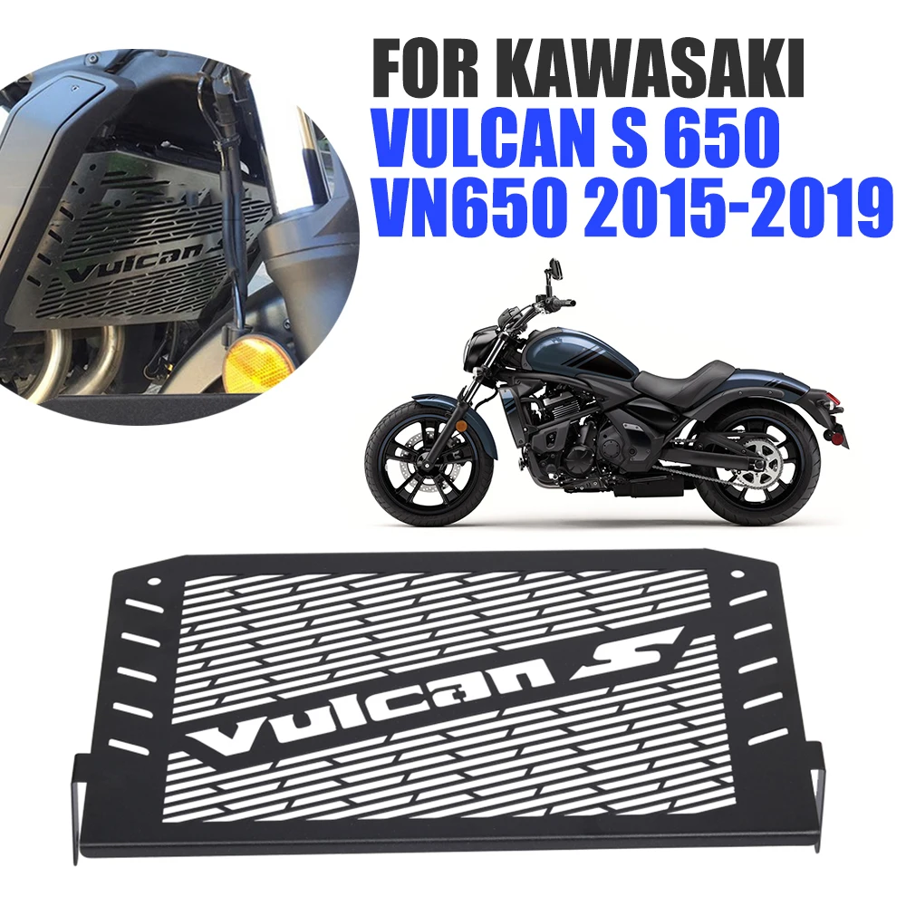 

For Kawasaki Vulcan S 650 S650 650S VN650 VN 650 2015 - 2019 Motorcycle Accessories Radiator Grill Guard Grille Mesh Net Cover