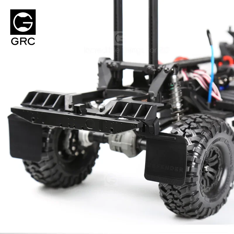 GRC ยาง Mud Flap สำหรับ TRX-4 Defender หน่วยยุทธวิธี Bronco Blazer อะไหล่อัพเกรด # GAX0083E
