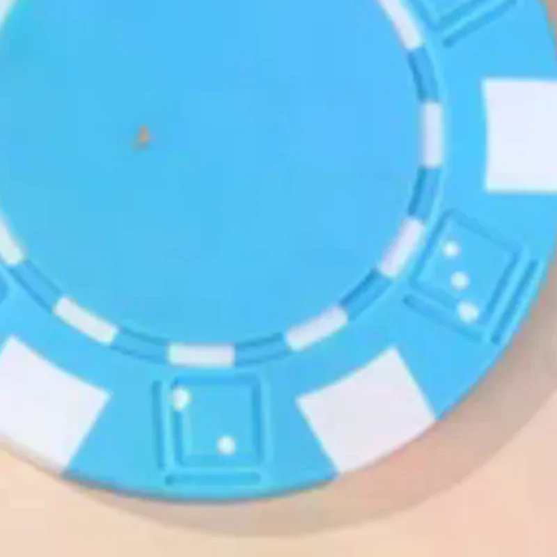 

10 Pcs ABS Plastic Poker Chips Casino Texas Hold'em Poker Metal Coins 11.5g Chips Poker Game Chip Set Accessories