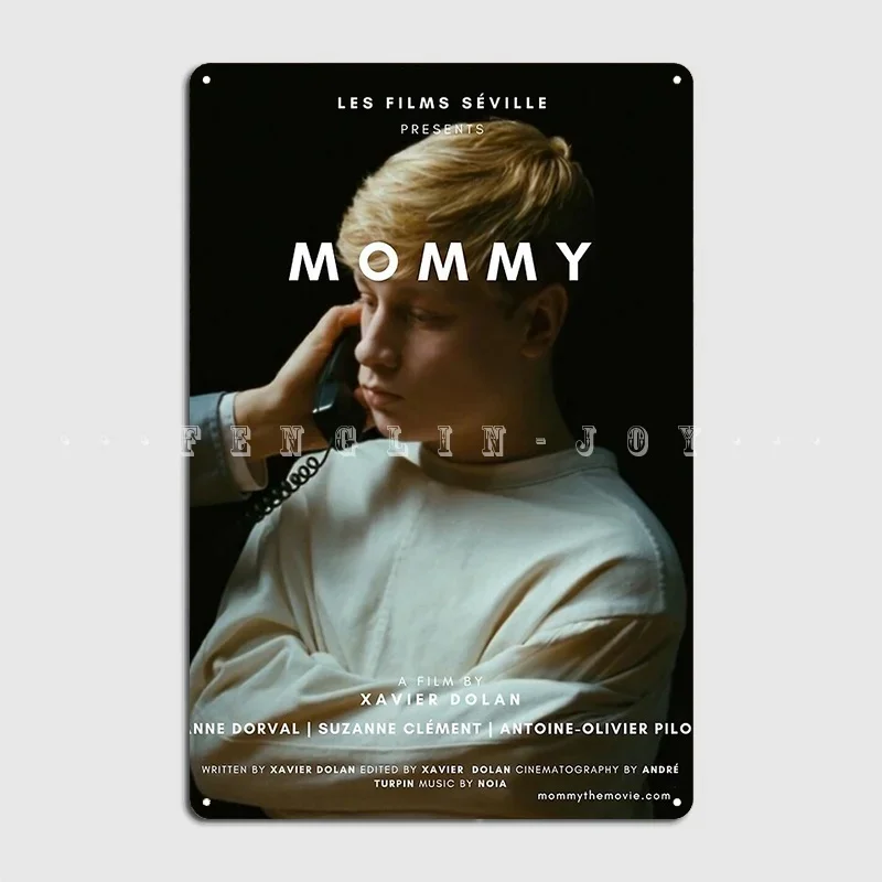 Mommy Xavier Dolan Poster Poster Metal Plaque Wall Pub Mural Funny Mural Painting Tin Sign Poster