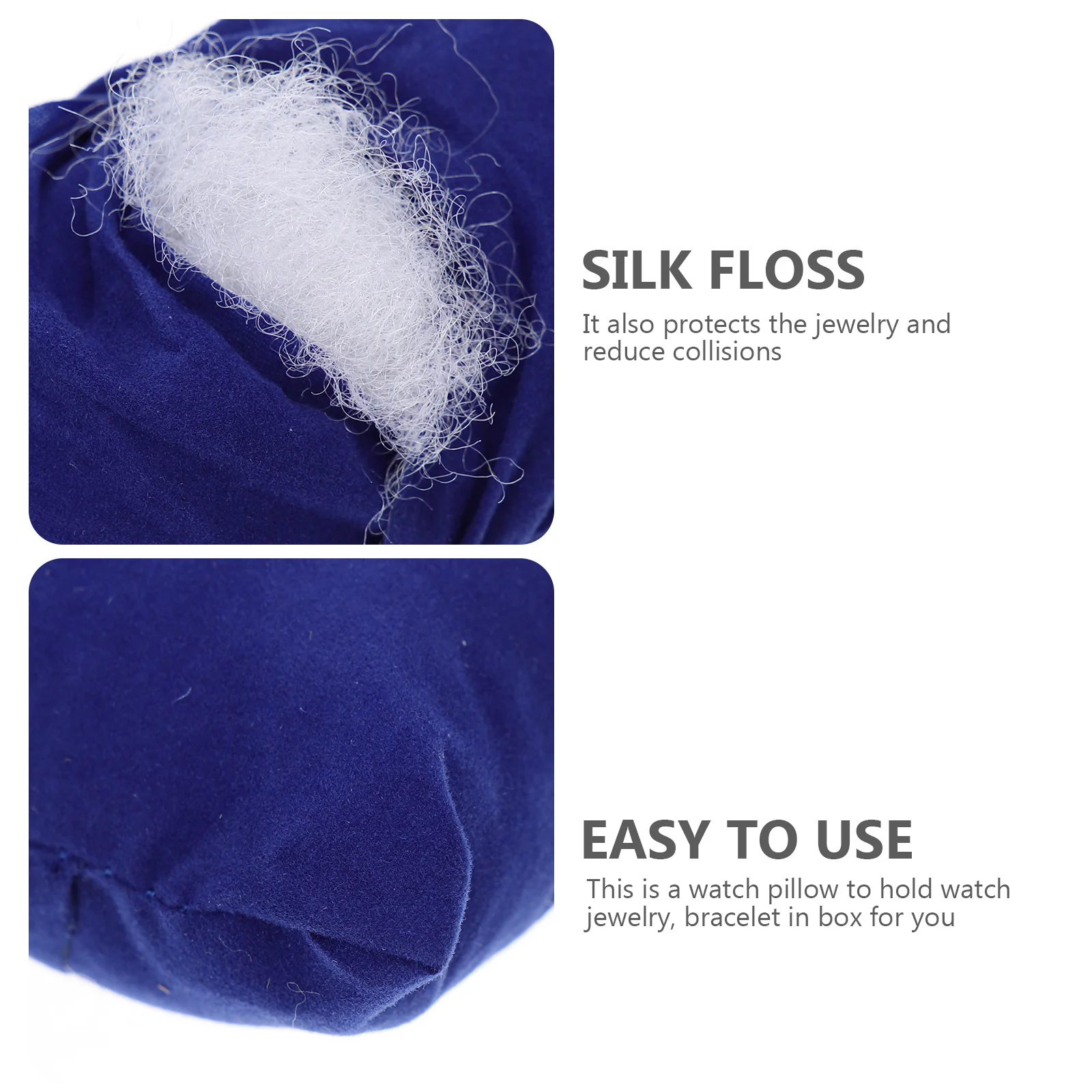 

SHERCHPRY 20Pcs Watch Pillow Holder Necklace Display Stand Bracelet Jewelry Organizer PU Accessory Case for Men