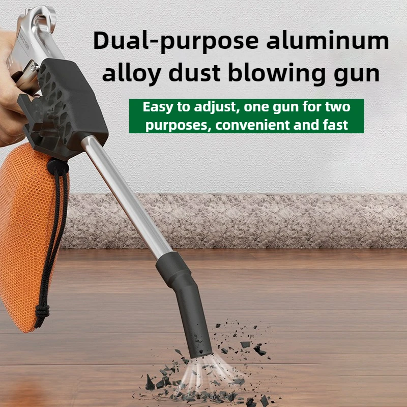 

Blowing Suction Dual Purpose Pneumatic Dust Gun Tool Alloy Tire Cleaner Sawdust Pneumatic Guns Dust Remover Air Power Tools