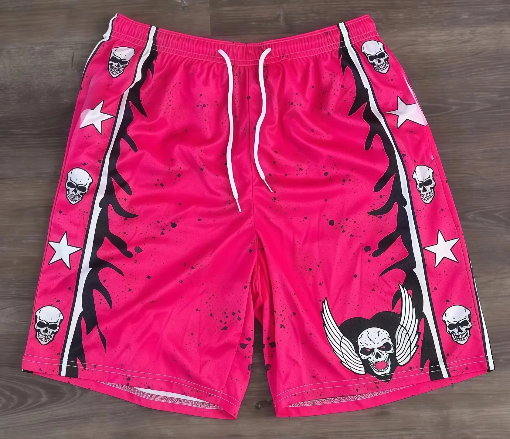 2026 Bestseller: Sportliche Freizeit-Strand-Basketballshorts für Herren und Damen – ideal für modische Familien- und Kinderbekleidung – Detail 5