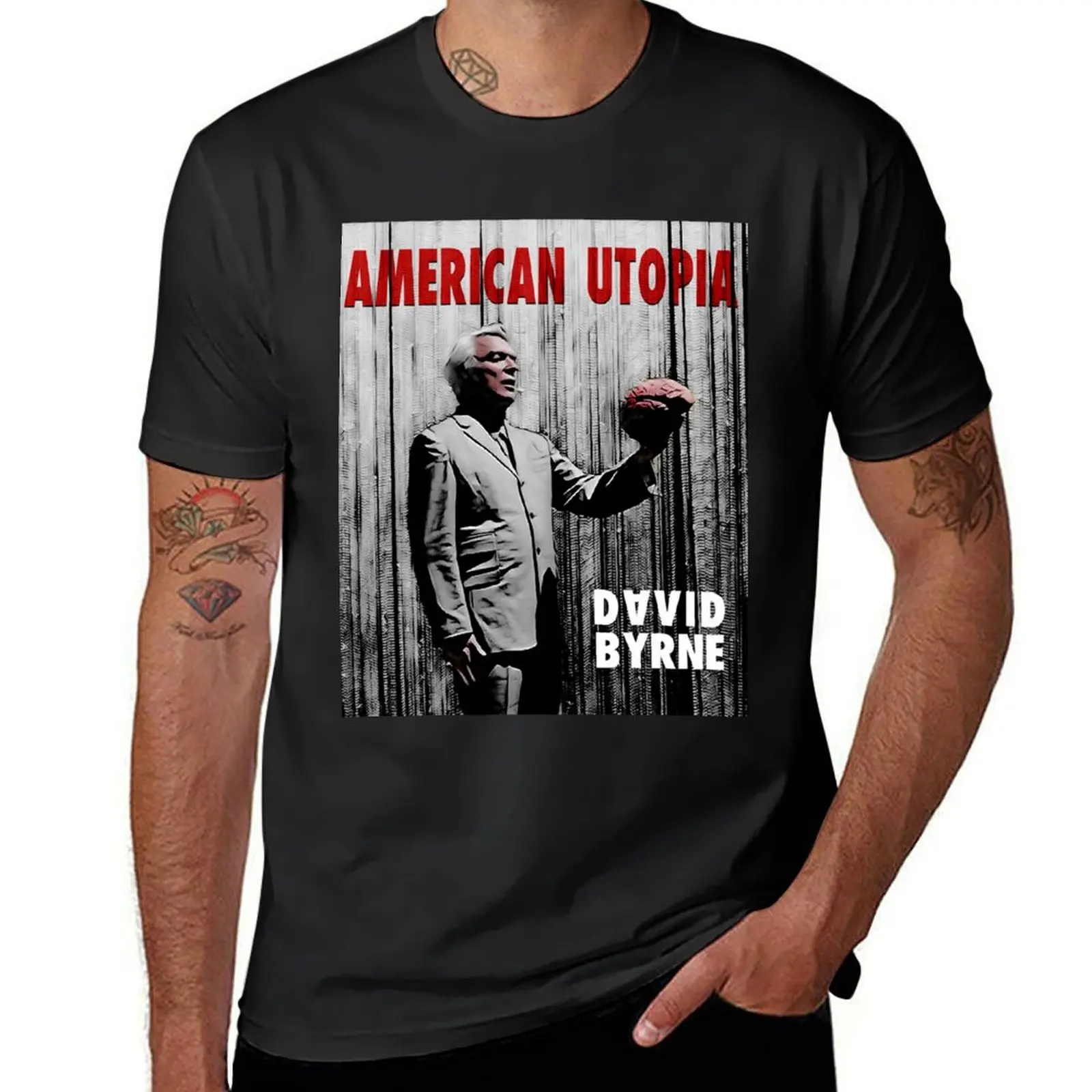 American Utopia by David Byrne Classic T-Shirt quick drying Short sleeve tee summer clothes Aesthetic clothing t shirts for men