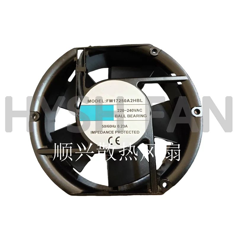 New SUNFLOW FM17250A2HBL 220V 17251 17CM Cabinet Axial Flow Heat Dissipation Fan