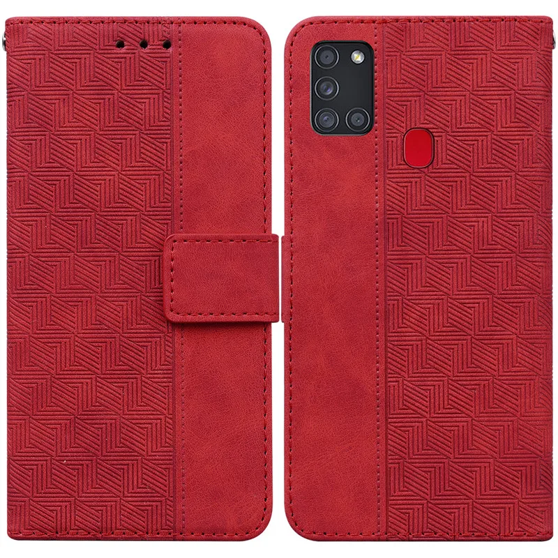 A21S Leather Case For Samsung Galaxy A21S Magnetic Flip Wallet Case Cover For Samsung A21S A21 S SM-A217 Card Slot Phone Cases