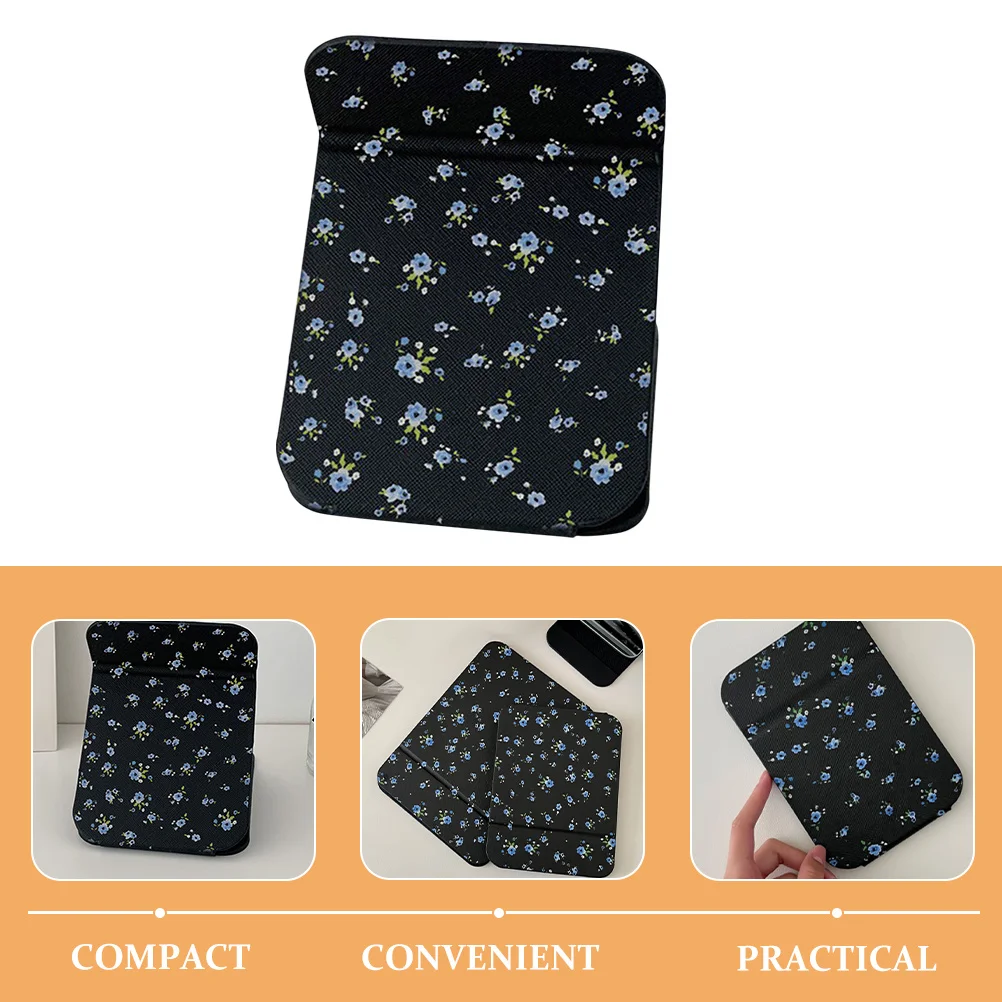 Make-up-Spiegel, faltbar, tragbar, leicht, kompakt, für den Schreibtisch, zusammenklappbar, für Reisen, kleiner Kosmetikspiegel, Tischspiegel