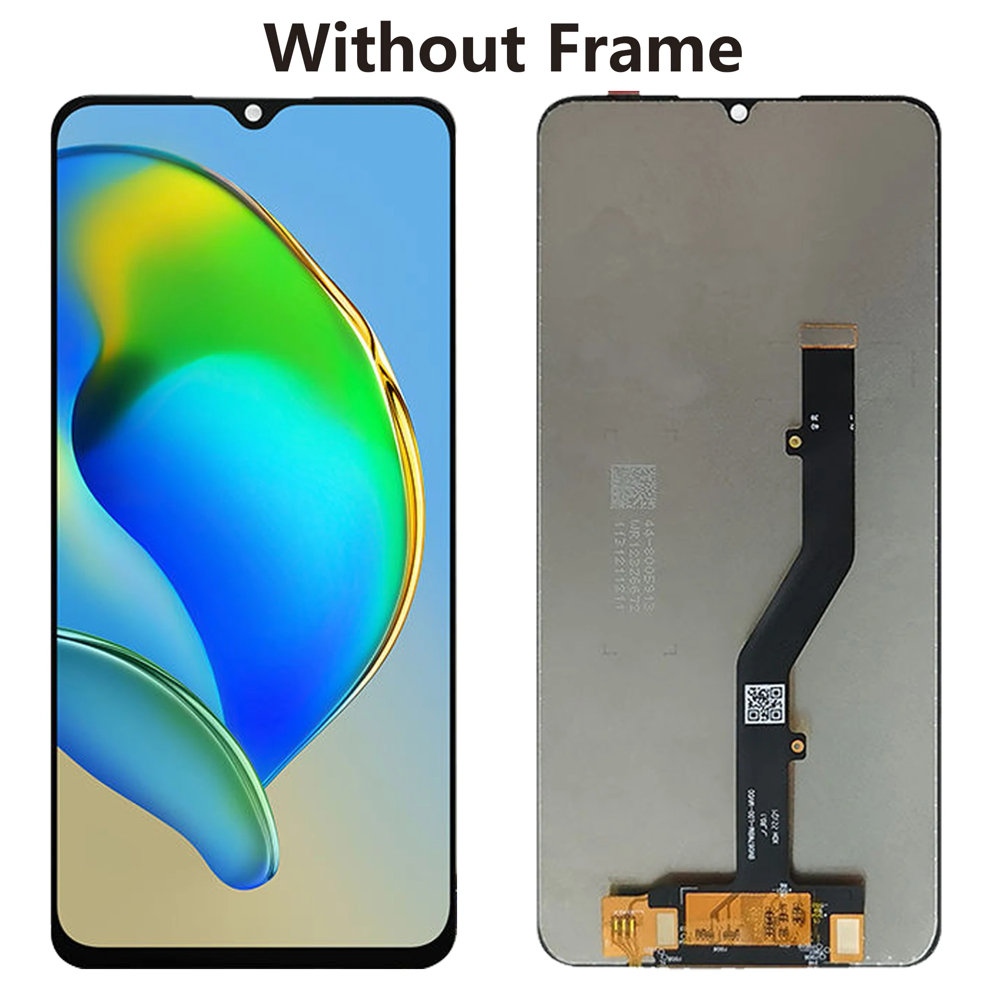 LCD Display Pantalla Replacement For ZTE Blade V40 Smart 7040 Full With Frame Touch Digitizer Screen Assembly