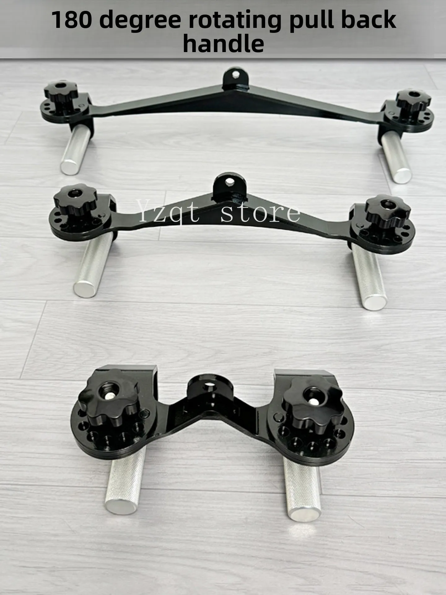 180 ° rotating pull back handle high pull-down accessories practice back handle pair grip width grip fitness artifact