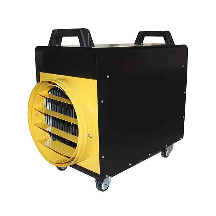15KW Portable Industrial Electric Air Heater Portable Space Heater Supplier with Overheat Shutdown System