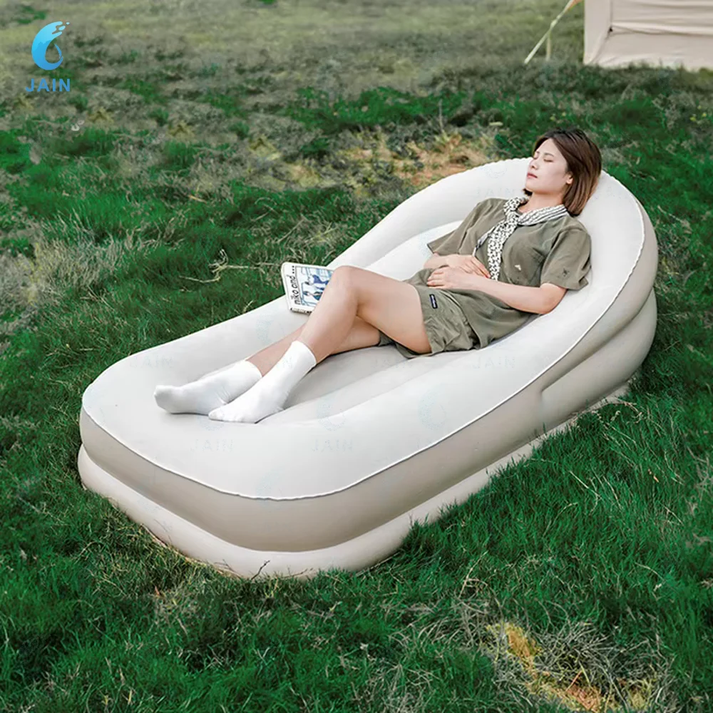 JAIN Inflatable Lounger Air Sofa Portable,Water Proof& Anti-Air Leaking Design-Ideal Couch for Backyard Lakeside Beach Traveling