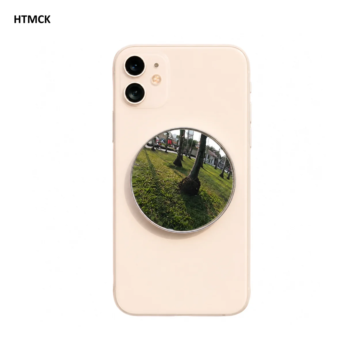 HTMCK Magnetic Convex Mirror for Smartphone Beauty Video Selfie Vlog Streaming - Portable Convex Mirror