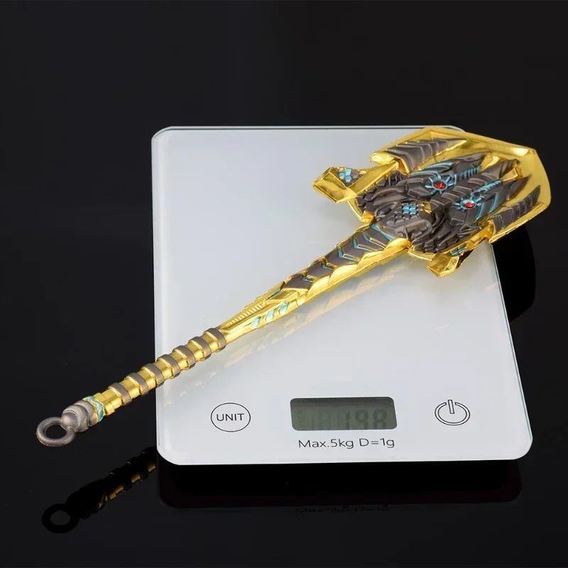 30 سنتيمتر/11.81in معبر لعبة المحيط الملك سترايك سلاح معدني لعبة مجسمة سيف ساموراي الدعامة السيوف الصلب الحقيقي الحرف الصبي الهدايا #4