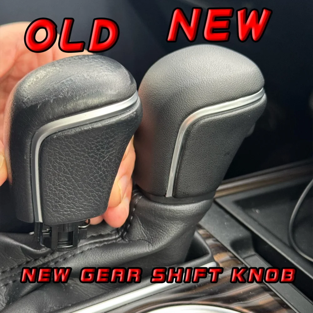 Car Gear Shift Knob For Toyota FOR Avalon 2019-2022 FOR Corolla SE XSE LE XLE 2018-2020 FOR Camry Xv70 18-22 ABS Plastic Leather