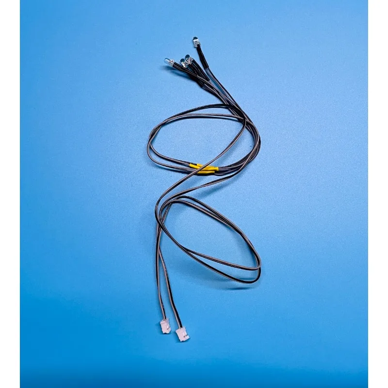 Luz LED de protección de falda lateral, luz inferior, tablero de luz PCB, instalación no destructiva para Tamiya 1/14 RC Scania 770S 56373 56368