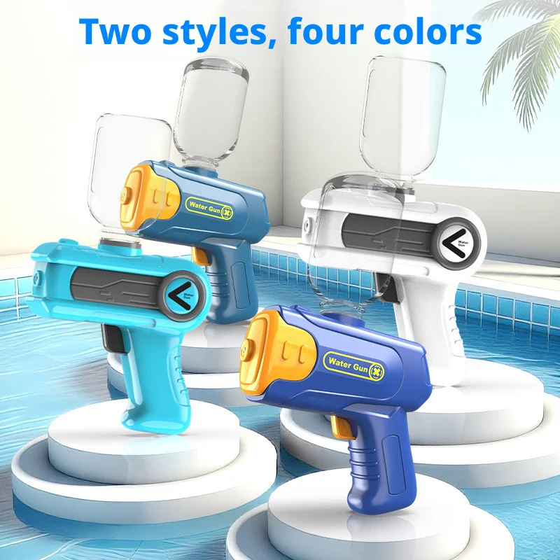 Pistola de Água Elétrica Automática para Exterior, Interativa para Piscina, Potente para Adultos