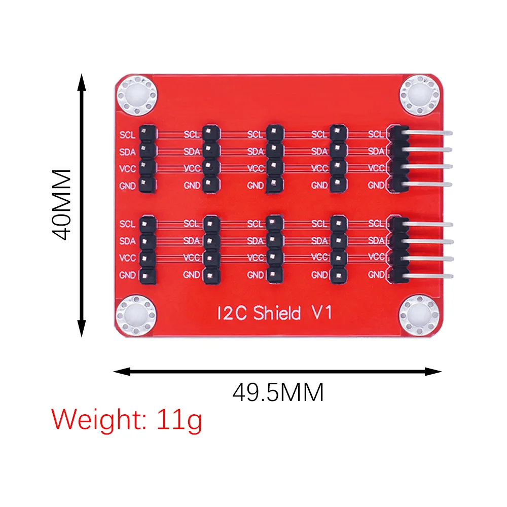 I2C IIC interface expansion conversion expansion board for arduino Raspberry PI microbit