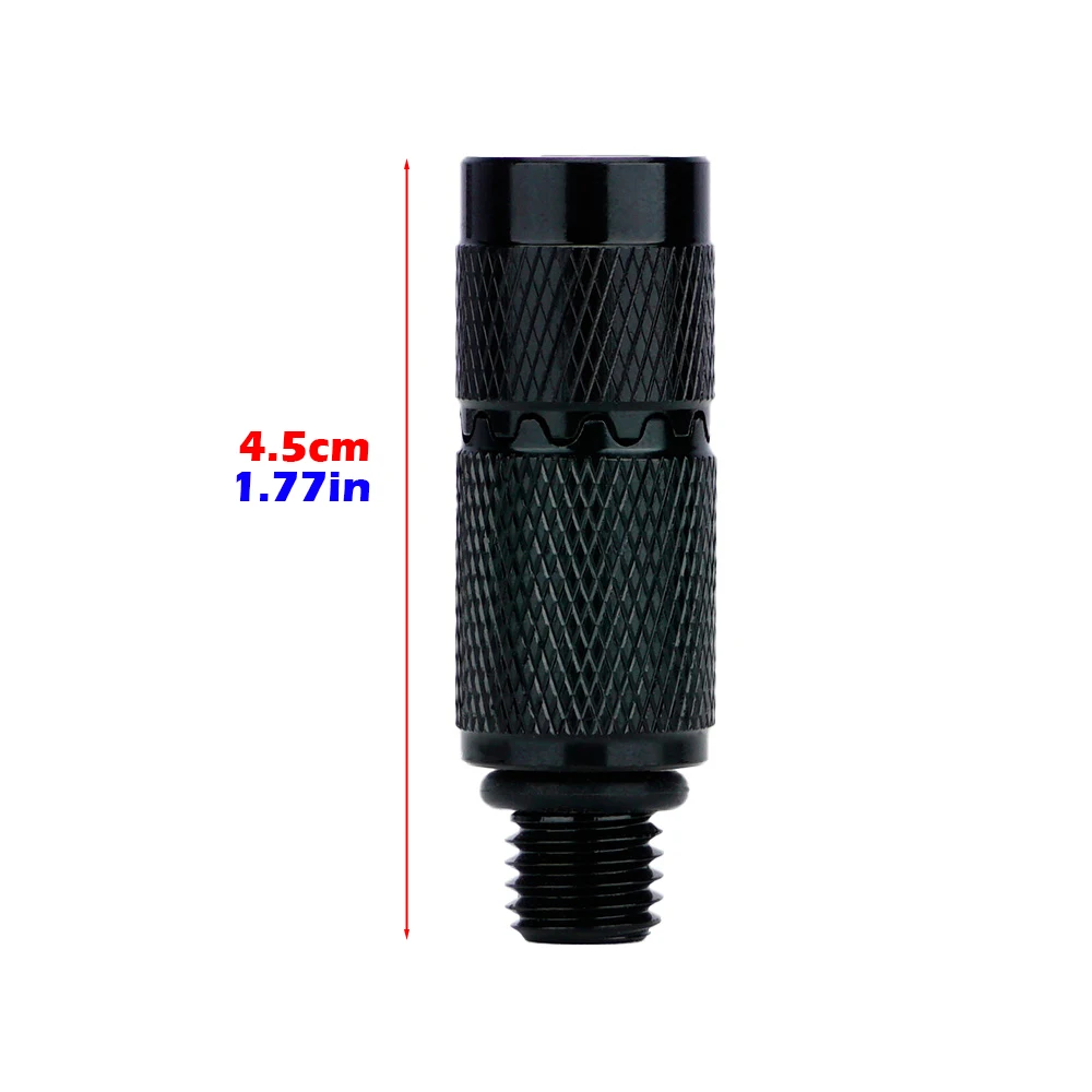Hirisi 2/4pcs Carp Fishing Quick Change Connector Aluminium Adapter AQ215 For Fishing Alarms Bank Sticks Fishing Accessories - view 3