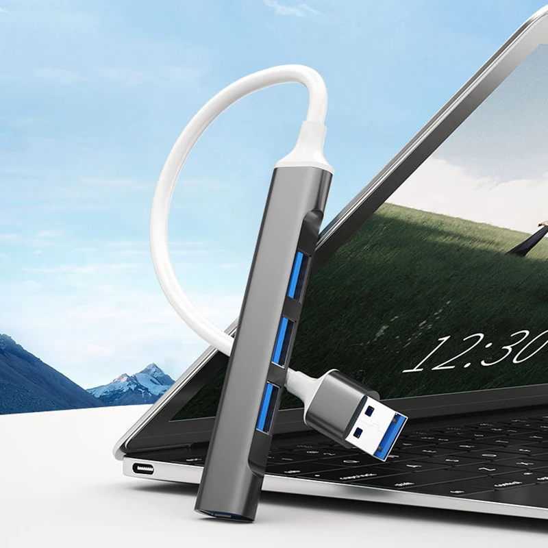 Espansione del computer Tipo-C HUB USB Hub Dock Station multifunzione per MacBook Splitter Adattatore di alimentazione Extender Accessori per ufficio