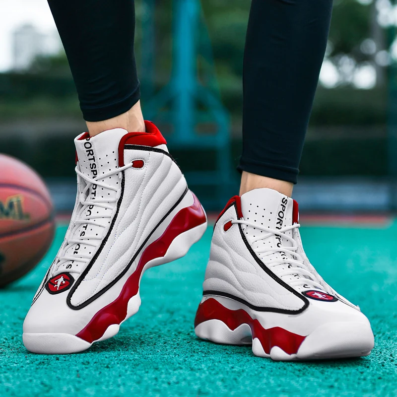 

2026 Новые баскетбольные кроссовки унисекс, роскошная брендовая спортивная обувь для мальчиков, противоскользящие уличные баскетбольные тренировочные кроссовки, высокие кроссовки