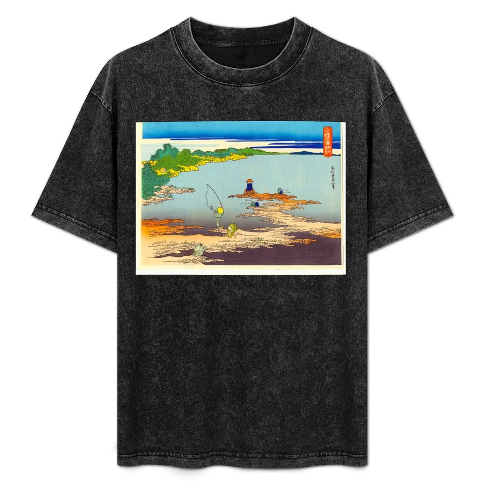 サガミ県ウラガでの釣りtシャツ-フェスティバルカジュアル半袖