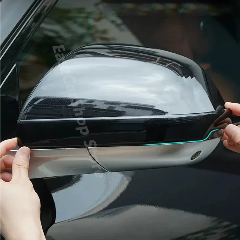 

For LEADING IDEAL LiXiang L9 L8 L7 Car ABS Rearview Mirror Bright Strip Decorative Bumper Strip Exterior Accessories