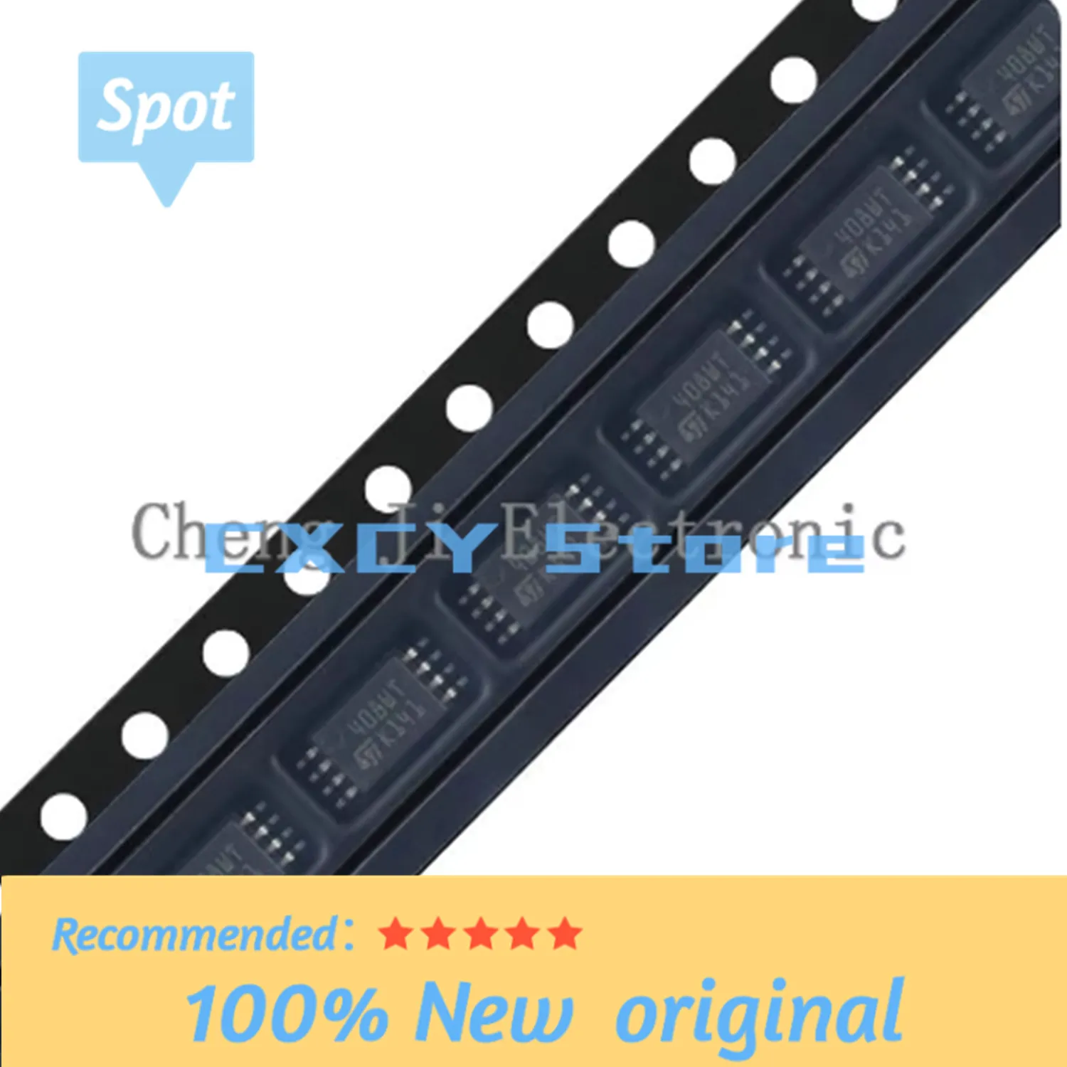 10PCS M24C08-WDW6TP M24C02 M24C16 M24C32 M24C64 TSSOP-8 chip EEPROM de ônibus serial