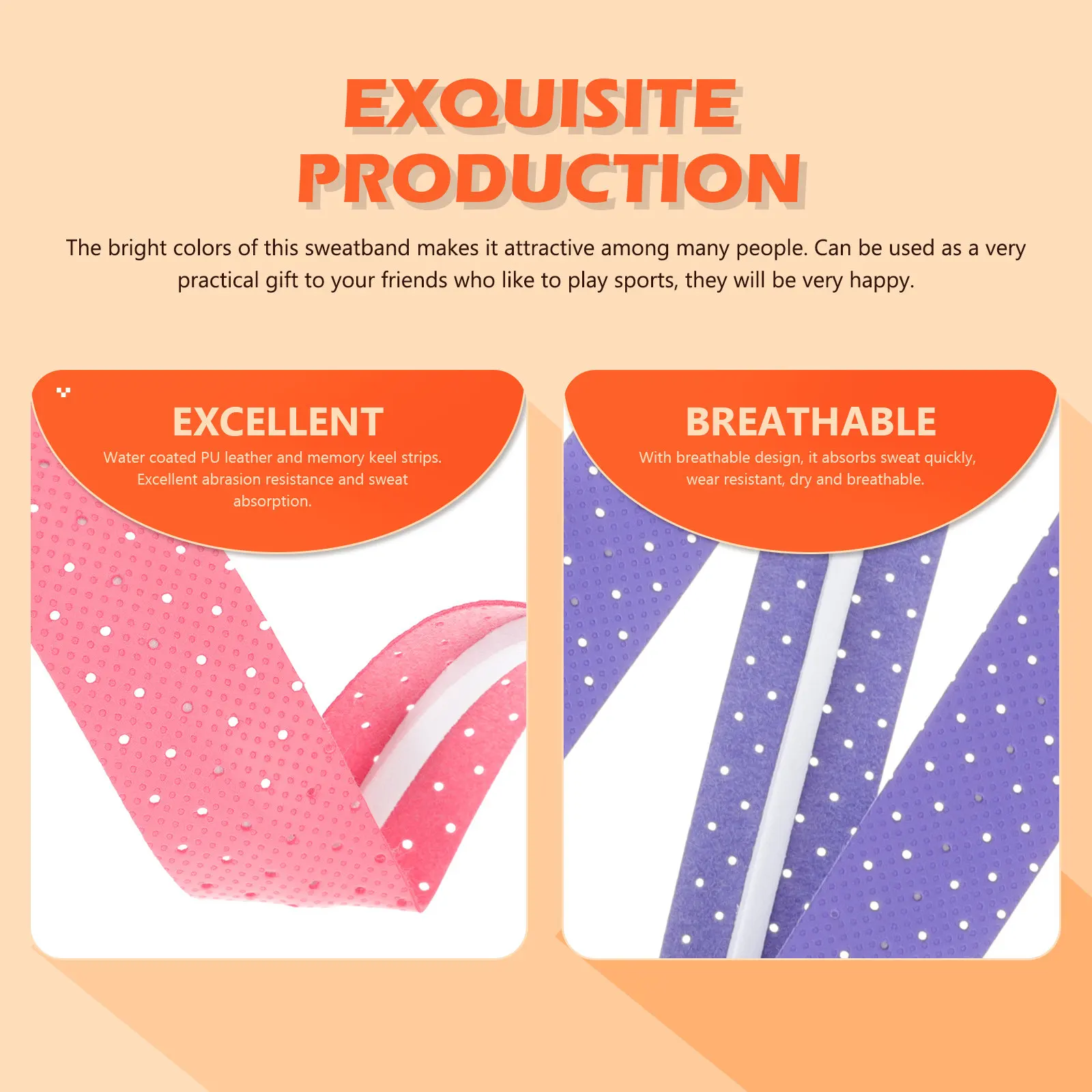 

5Pcs Anti-Slip Racket Wraps Durable Sweat Absorption Tennis Badminton Grip Tape Outdoor Sports Tennis Racket Grip Tape