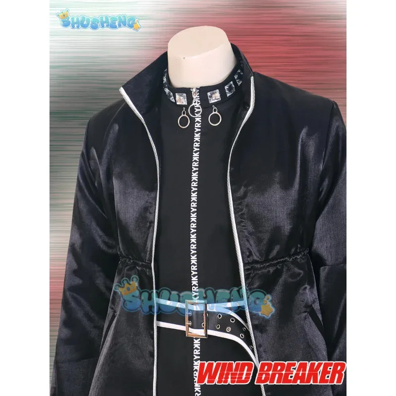 

didi 211Yamato Endo Cosplay Costume Wig Anime WIND BREAKER Shishitoren Kimono Uniform Jacket Sweater Glasses Choji Tomiyama Hal