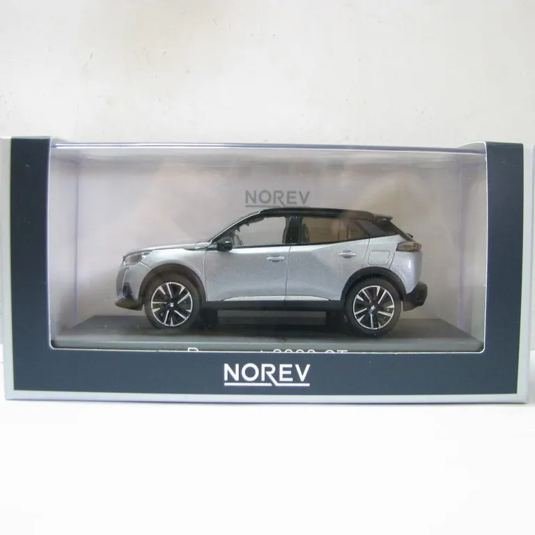 

Diecast NOREV 1:43 Scale PEUGEOT 2008 GT Grey Alloy Car Model