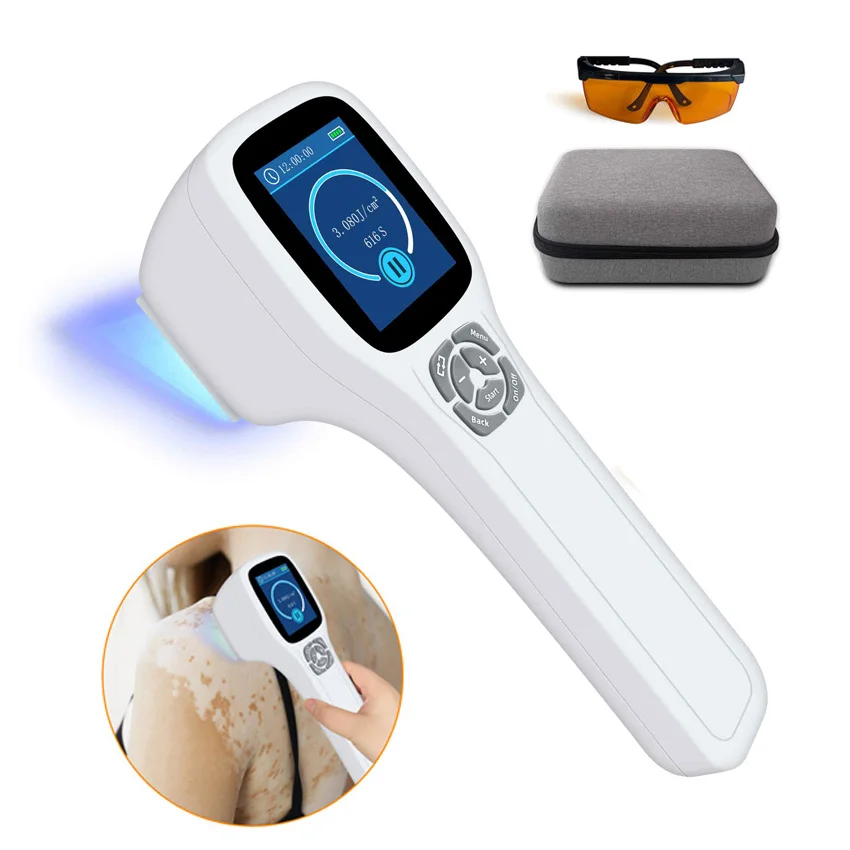 49 Diodes 308nm UVB Phototherapy for Skin Diseases Ultraviolet Light Therapy Device UV Lamps Treatment Psoriasis Vitiligo Eczema