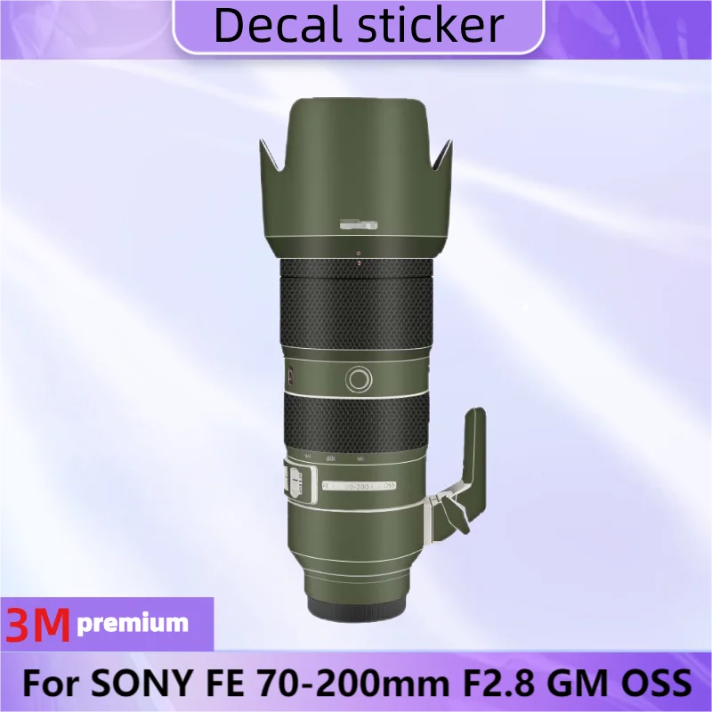 

For SONY FE 70-200mm F2.8 GM OSS Lens Sticker Protective Skin Decal Vinyl Wrap Film Anti-Scratch Protector Coat SEL70200GM