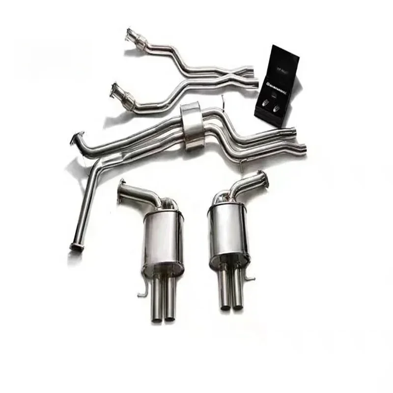 Stainless Steel Exhaust Modification System, High Quality Exhaust For Audi RS6 RS7 C7 C8