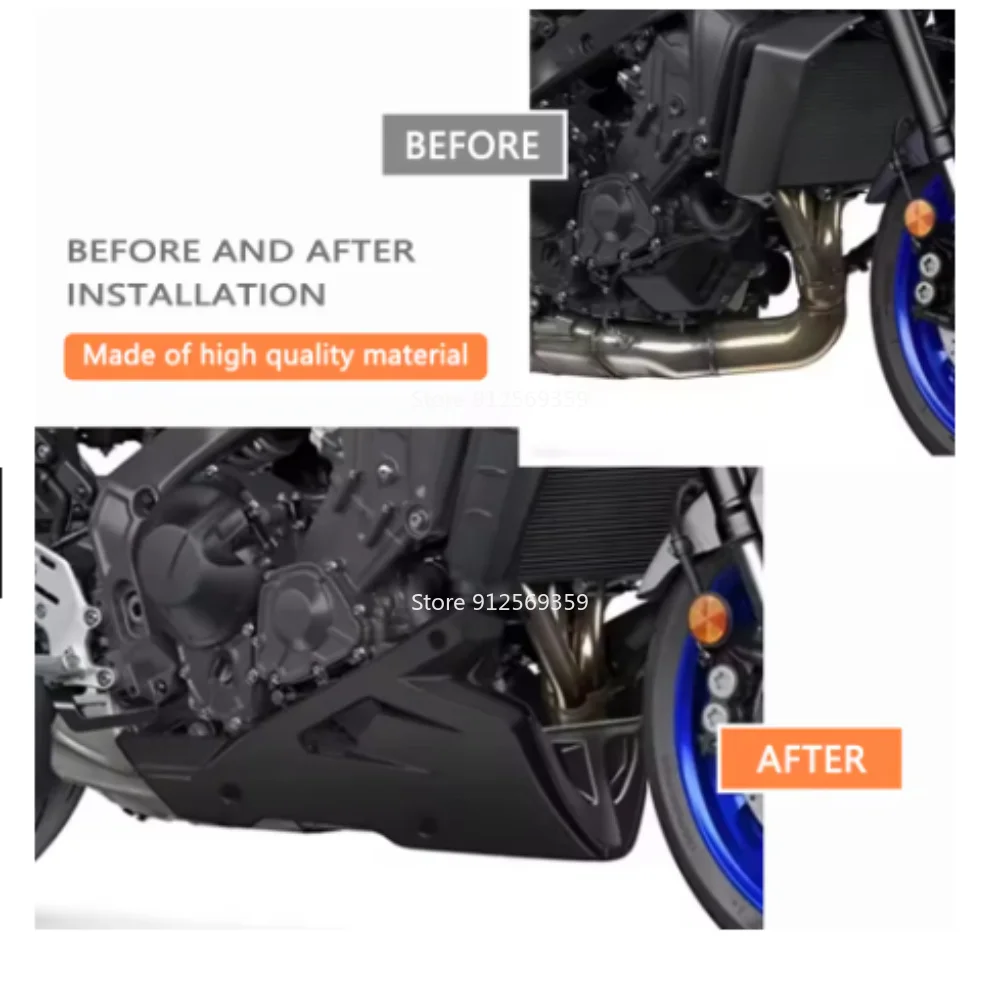 For Yamaha MT-09 SP XSR 900 TRACER9/GT 2021-2025 Motorcycle Belly Pan Engine Chassis Spoiler Fairing Guard Cover Protector
