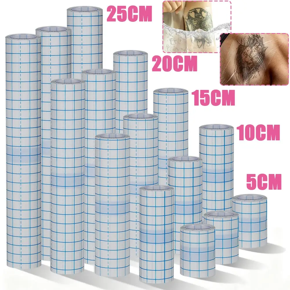 

Waterproof Protective Tattoo Healing Film Transparent Tattoo Aftercare Bandage Roll Repair Film Wrap Tattoo Accessories