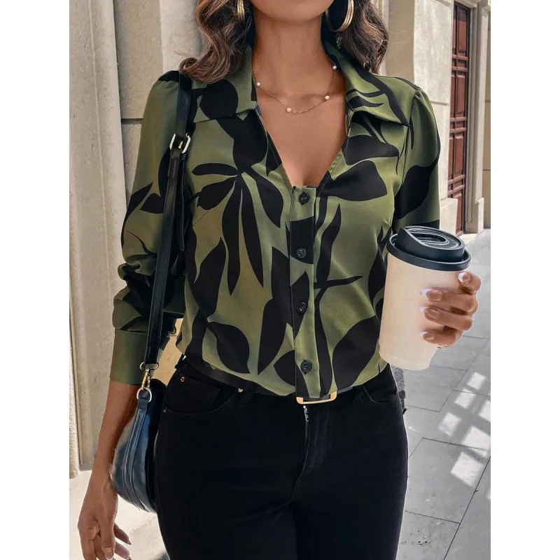 

Модная женская длинная рубашка с принтом W 79823, другой стиль, другой материал, 100% хлопок, весенний сезон, не деформируется, другой тип рукавов